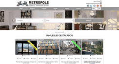 Desktop Screenshot of metropoleourense.com